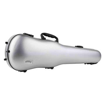 Leonardo VC-70-SL Pro Series vioolkoffer 4/4 shaped zilver, Muziek en Instrumenten, Behuizingen en Koffers, Ophalen of Verzenden