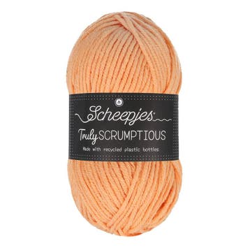 Scheepjes Truly Scrumptious - 332 Orange Cheesecake, Ophalen of Verzenden, Nieuw, Breien of Haken, Wol of Garen