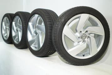 Volkswagen Golf 5 6 7 8 Richmond 17 inch velgen Bridgestone, Gebruikt, Velg(en), 17 inch, Ophalen of Verzenden