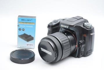 Sony DSLR-A100 100 + Tamron 63DM AF 35-90mm F4-5.6, Nieuw