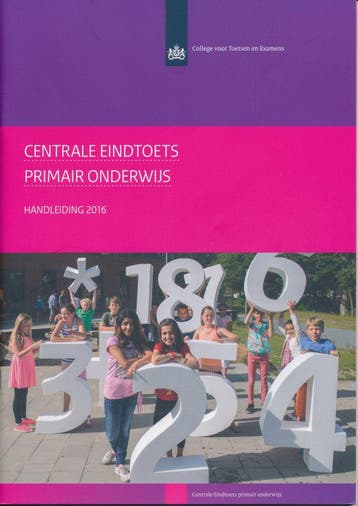 Centrale Eindtoets Handleiding 2016, Verzenden, Nieuw