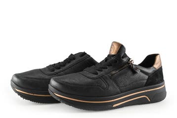 Ara Sneakers in maat 39 Zwart, Verzenden, Zwart, Ara, Sneakers of Gympen