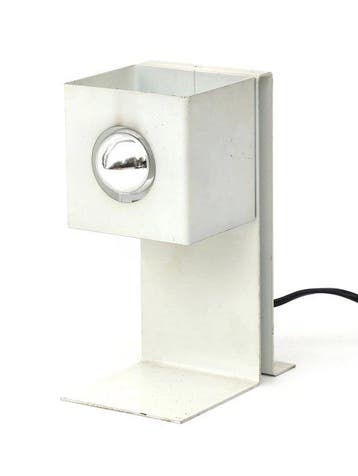 Philips - Louis Kalff - Tafellamp - NTS 7 - Aluminium, Glas,