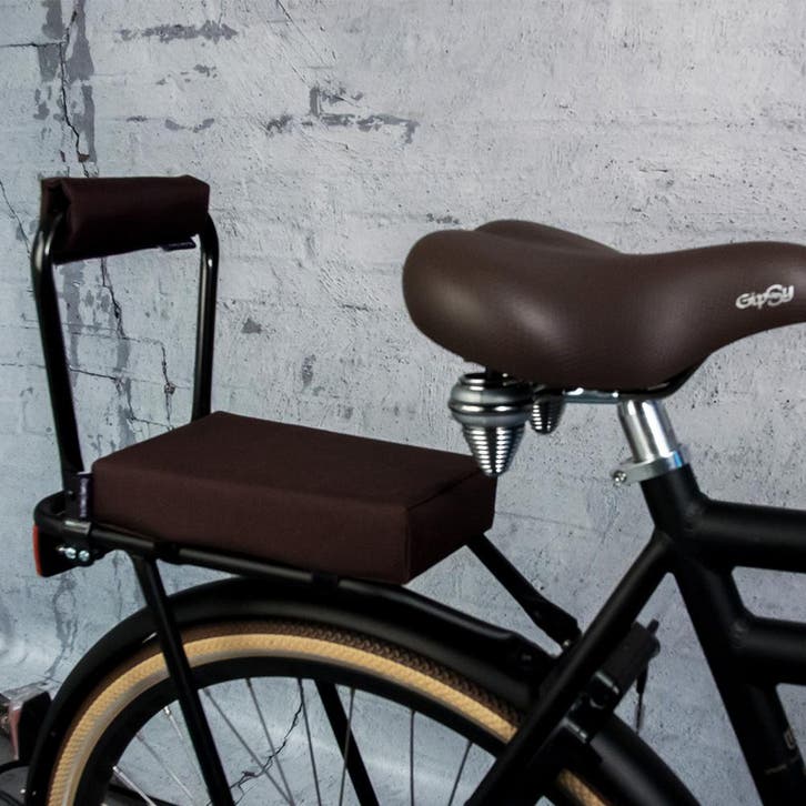 Ohmiomine Rugsteuntje Rugleuning  Chocolade Bruin Ohmiomine, Fietsen en Brommers, Fietsaccessoires | Fietsstoeltjes, Nieuw, Verzenden