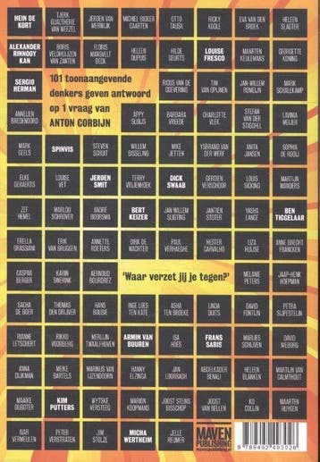 Waar verzet jij je tegen?, Ophalen of Verzenden, Nieuw