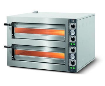 Pizzaoven | Cuppone Tiziano | 2+2 Ø300mm | 400V | 6.2kW |, Verzenden, Nieuw in verpakking