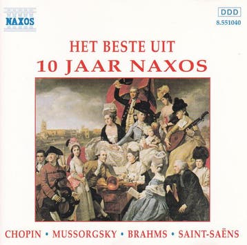 cd - Various - Het Beste Uit 10 Jaar Naxos, Cd's en Dvd's, Verzenden, Zo goed als nieuw