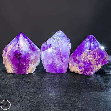 Amethyst Phantom Lot – Natuurlijke amethist Kristallen met