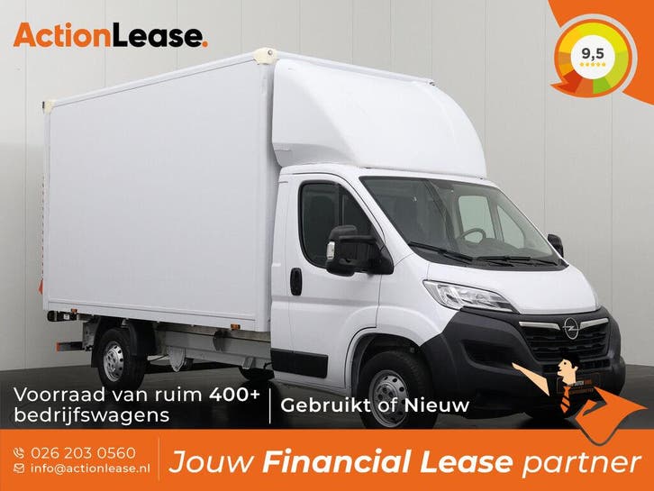 Opel Movano Bakwagen L5 H1 2023 Diesel Handgeschakeld, Auto's, Zwart, Movano, Wit, Nieuw