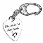 Plectrum ketting van When Words Fail Music Speaks, Ophalen of Verzenden, Nieuw