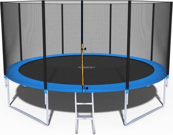 Trampoline 374cm | Net+Ladder | Nieuw | OP=OP, Ophalen of Verzenden, Nieuw