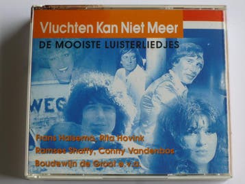 Vluchten kan niet meer - De Mooiste Luisterliedjes (2 CD), Ophalen of Verzenden, Zo goed als nieuw