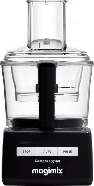 Magimix CS 3160 Foodprocessor - Keukenmachine - Zwart, Ophalen of Verzenden, Nieuw