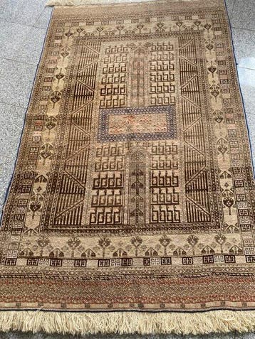 Afghan - Vloerkleed - 200 cm - 125 cm, Nieuw