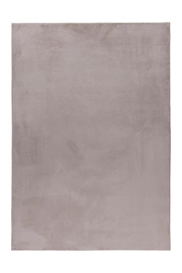 Wasbaar Vloerkleed | Pouffy | Uni | Beige | 140x200 cm, Verzenden, Nieuw