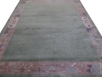 Art Nouveau Nepal - Gereinigd - Vloerkleed - 278 cm - 204 cm, Nieuw
