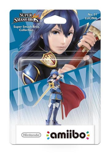 Super Smash Bros Amiibo Figuur Lucina Wii U Morgen in huis!, Ophalen of Verzenden, Zo goed als nieuw
