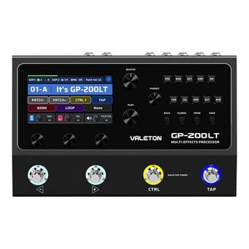 Valeton GP-200LT Multi-Effects Processor met 240+ Effecten,, Ophalen of Verzenden, Nieuw
