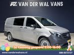 Mercedes-Benz Vito | 111CDI L2H1 Dubbele Cabine Euro6 Airco, Auto's, Gebruikt, Euro 6, Mercedes-Benz, Dealer onderhouden