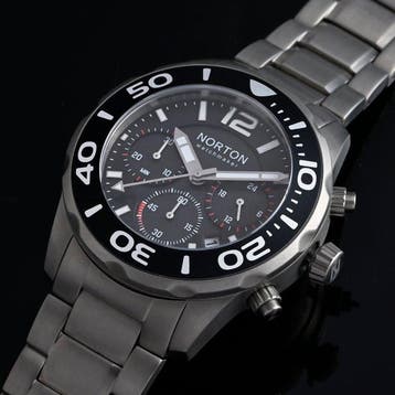 Norton - Titano - Solar Chronograph - Cassa e Bracciale in, Nieuw