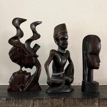 Gezichten - Beeld - Indonesië (Zonder minimumprijs)