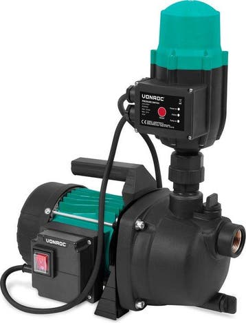 2dekans | VONROC Hydrofoorpomp / Automatische pomp - 800W -, Ophalen of Verzenden, Zo goed als nieuw