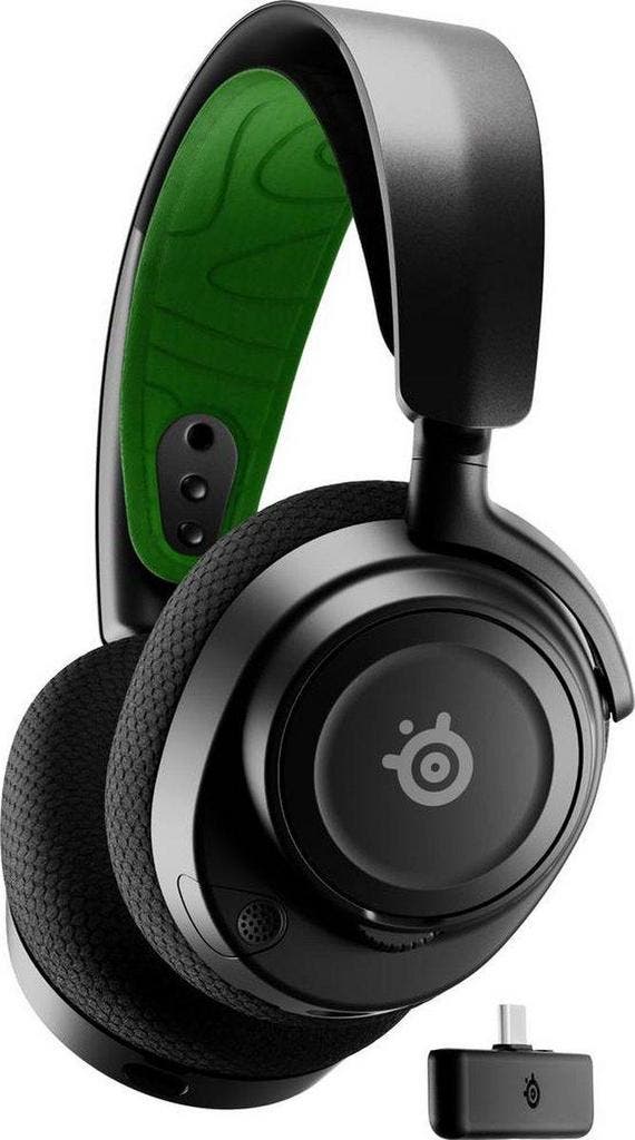 SteelSeries Arctis Nova 7X Wireless Headset - Zwart/Groen, Spelcomputers en Games, Spelcomputers | Xbox | Accessoires, Zo goed als nieuw