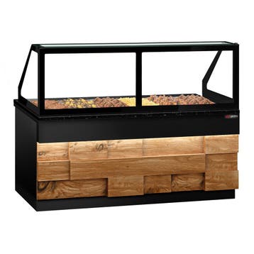 GGM Gastro | Warm buffet TORONTO - 2100mm - houten front - |, Verzenden, Nieuw in verpakking