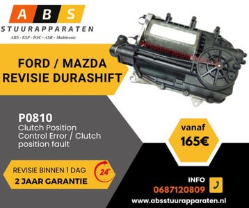 Revisie Durashift Mazda 2 - P0810 Clutch position fault, Ophalen of Verzenden, Gereviseerd, Ford