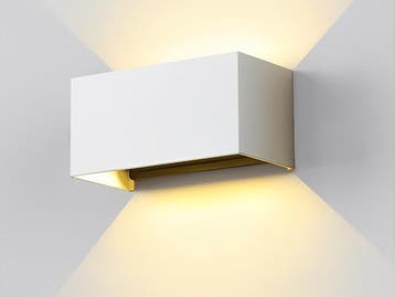 Veiling - 8x 12W LED wit Wandlamp 4 licht verstelbaar waterd, Tuin en Terras, Buitenverlichting, Nieuw