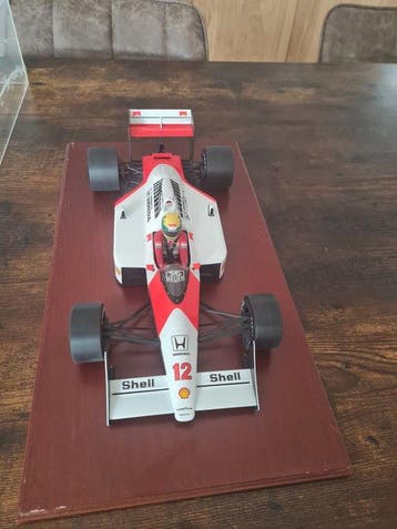 Mclaren - F1 - Ayrton Senna - 1988 - Schaal 1:8 modelauto, Nieuw