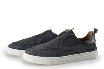 Nelson Loafers in maat 42 Blauw, Loafers, Gedragen, Nelson, Verzenden