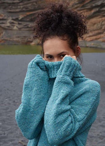 Breipatroon Damestrui Odessa met col van Donegal Tweed+ -, Ophalen of Verzenden, Nieuw