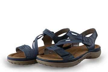Rieker Sandalen in maat 41 Blauw, Sandalen of Muiltjes, Zo goed als nieuw, Rieker, Verzenden