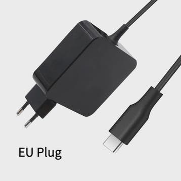 Universele 65W USB-C Snellader Adapter voor Laptops en Telef, Computers en Software, Verzenden, Nieuw