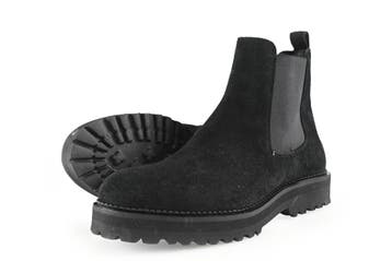 Sacha Chelsea boots in maat 41 Zwart, Verzenden, Zwart, Boots, Zo goed als nieuw