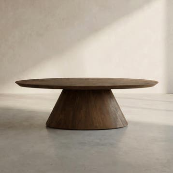*WOONWINKEL* Tower Living Premana Mangohouten Salontafel Bru, Huis en Inrichting, Verzenden, Nieuw