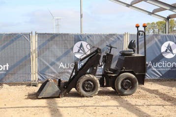 Veiling: Kniklader Weidemann 110 DRN Diesel 1981, Ophalen, Wiellader of Shovel