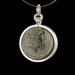 Oud-Grieks Coin pendant, oude Griekse munt Zeus en de