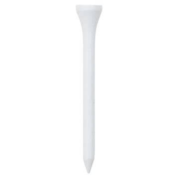 vidaXL 1000 st Golftees 83 mm bamboe wit, Sport en Fitness, Golf, Verzenden, Nieuw