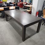 Massief houten tafel - 220x100 cm (met schades/krasjes), Ophalen of Verzenden, Nieuw
