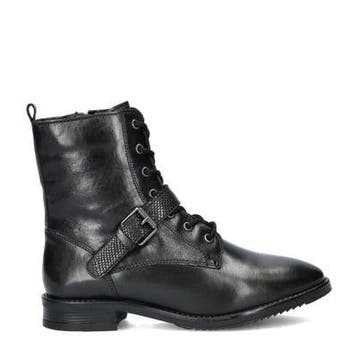 Cafe Moda veterboots voor dames in het Zwart, Kleding | Dames, Schoenen, Verzenden, Zwart, Cafe Moda, Lage of Enkellaarzen