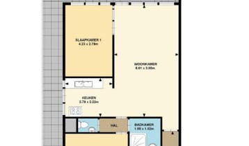 Te Huur 3 Kamer Appartement Dunantstraat In Zoetermeer, Huizen en Kamers, Huizen te huur, Direct bij eigenaar, Zoetermeer, Appartement