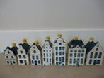 KLM-huisje - Zeven KLM/Bols huisjes gevuld met Bols, Antiek en Kunst, Antiek | Wandborden en Tegels
