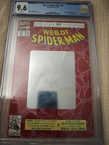 Web of Spider-Man #90 - Gatefold Spider-Man 2099 Poster(True, Nieuw