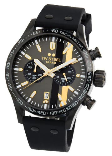 TW Steel VS122 Volante  chronograaf horloge 45 mm, Overige merken, Staal, Verzenden, Polshorloge