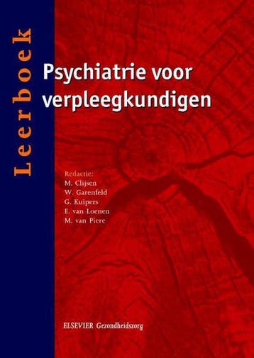Leerboek psychiatrie voor verpleegkundigen, 9789035228603, Boeken, Verzenden, Zo goed als nieuw, HBO