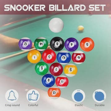 Set Billardballen voor Kinderen - 25mm Kleine Pool & Snooker, Verzenden, Nieuw