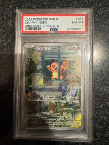 Pokémon - 1 Graded card - Charmander 044 Promo card, Foil -, Nieuw