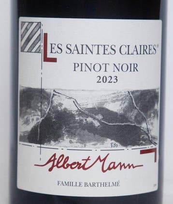 2023 Albert Mann Les Saintes Claires - Elzas - 1 Fles, Nieuw